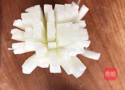 菊花萝卜的做法图解4