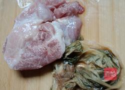 ＃蒸菜＃梅菜蒸肉饼的做法图解1