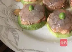 Illustration of how to make zucchini stuffed with meat 7