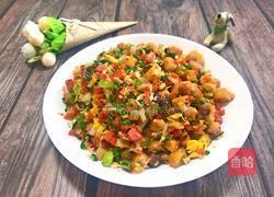 香哈牛肉酱炒馍花的做法图解14