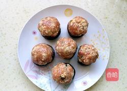豆腐丸子酿香菇的做法图解6