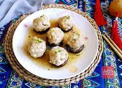 豆腐丸子酿香菇的做法图解8