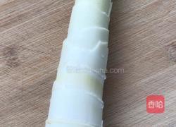 （蒸菜）腊肠蒸雷笋的做法图解2