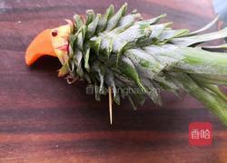 水果拼盘（鹦鹉菠萝凤梨）的做法图解15