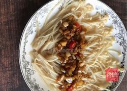 蒸蒜蓉粉丝金针菇的做法图解6