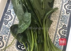蒸菠菜丸子的做法图解1