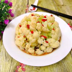 清蒸有机花菜的做法[图]