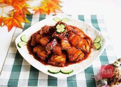 兰花豆干烧肉的做法图解9