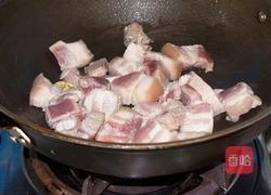 兰花豆干烧肉的做法图解3