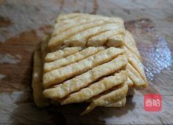 兰花豆干烧肉的做法图解6