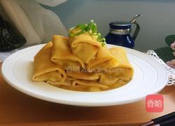 千张虾米肉卷的做法图解14