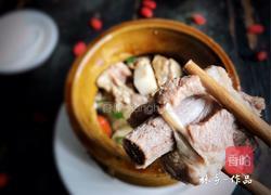 美白养颜汤（茯苓炖排骨）的做法图解12