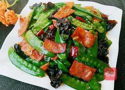 培根炒荷兰豆的做法图解13