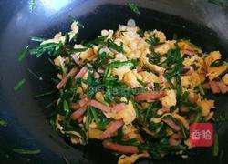 新文美食 鸡蛋韭菜豆皮花的做法图解8