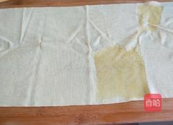 新文美食 鸡蛋韭菜豆皮花的做法图解10