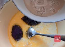 玫瑰花酿紫薯豆包(高压锅版)的做法图解4