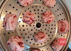 玫瑰花酿紫薯花卷的做法图解13