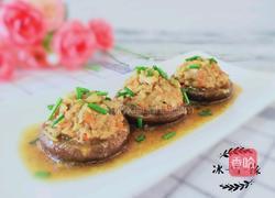 香菇酿肉的做法图解8