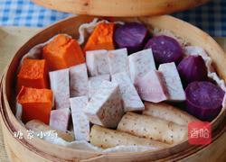 蒸蔬果大拼盘的做法图解6