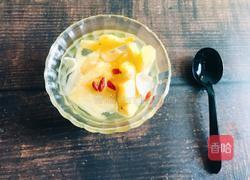 百合枸杞蒸菠萝的做法图解6