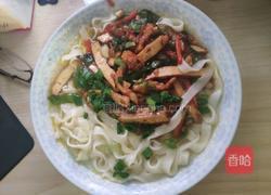 青椒肉丝面的做法图解6