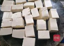 Illustration of how to make double tofu 13