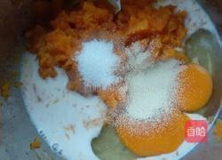 小米南瓜发糕的做法图解3