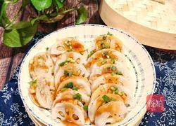 蒸鸡胸肉藕夹的做法图解9