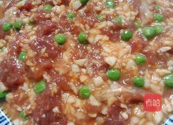 ＃蒸菜＃马蹄蒸肉饼的做法图解7