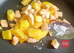 菠萝炒鸡胸肉的做法图解11