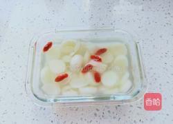 冰糖百合蒸山药的做法图解7