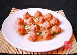 鲜虾猪肉丸的做法图解12