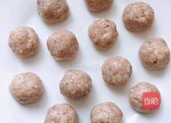 鲜虾猪肉丸的做法图解8