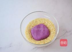 奶香紫薯饼的做法图解11