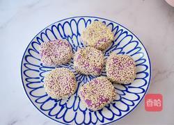 奶香紫薯饼的做法图解12