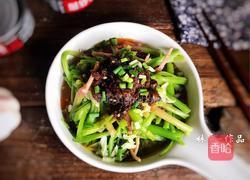 香菇酱菠菜根的做法图解9