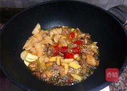 风味酸萝卜烧鸭的做法图解6