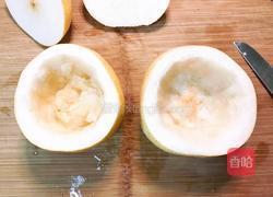 冰糖银耳蒸雪梨的做法图解3