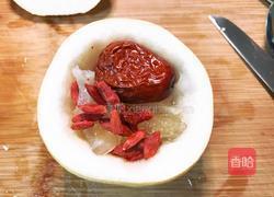 冰糖银耳蒸雪梨的做法图解4