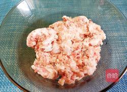 香菇酿肉的做法图解2