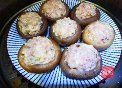 香菇酿肉的做法图解9