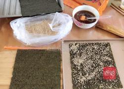 芝麻夹心海苔的做法图解2