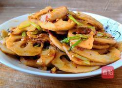糖醋藕片的做法图解10