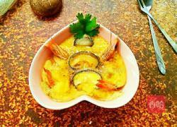 香菇虾仁蒸蛋的做法图解7