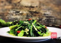 虾米莴笋叶的做法图解8