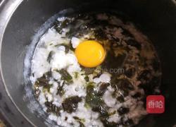 紫菜蛋花粥的做法图解5