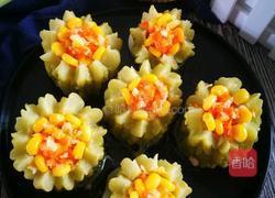 #蒸菜#黄金玉米苦瓜酿的做法图解11