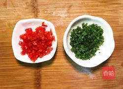 蒜苔酿肉的做法图解3