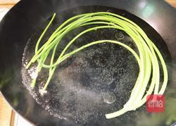 蒜苔酿肉的做法图解5