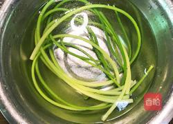 蒜苔酿肉的做法图解6